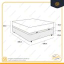 Ver imagem 4 de Cama Box Baú com Colchão de Casal Ortobom D45 Iso 150 138x188x60cm