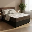 Ver imagem 2 de Cama Box Baú com Colchão de Casal Ortobom D45 Iso 150 138x188x60cm