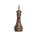 Ver imagem 3 de Peça de Xadrez Decorativa de Cerâmica Rei Marrom Petra 33x12 cm