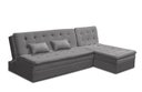 Ver imagem 4 de Sofá Cama King 5 Lugares 2,70m Agnes Suede Rover & Beato
