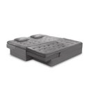 Ver imagem 6 de Sofá Cama King 5 Lugares 2,70m Agnes Suede Rover & Beato
