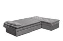 Ver imagem 5 de Sofá Cama King 5 Lugares 2,70m Agnes Suede Rover & Beato