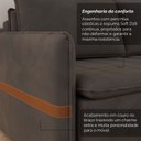 Ver mais imagens de Sofá Retrátil 4 Lugares Tecido 200cm Ibitipoca