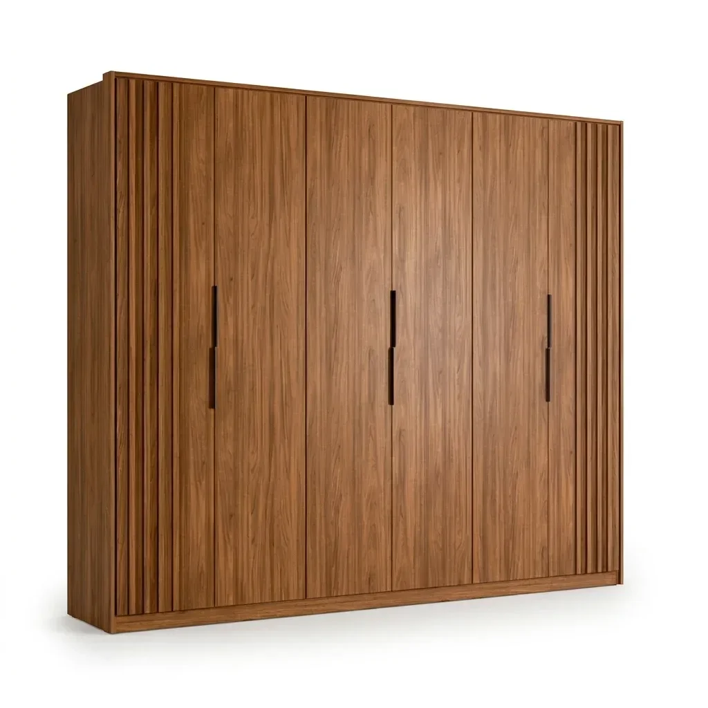 Ver imagem 2 de Guarda Roupa Casal 6 Portas Atrice Móveis