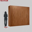 Ver imagem 5 de Guarda Roupa Casal 6 Portas Atrice  Móveis