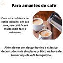 Ver imagem 4 de Cafeteira Expresso Italiano 9 Xícaras Aço Inoxidável