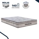 Ver imagem 2 de Colchão Ortobom de Molas Ensacadas Pillow In Pro Vida Queen 158cm