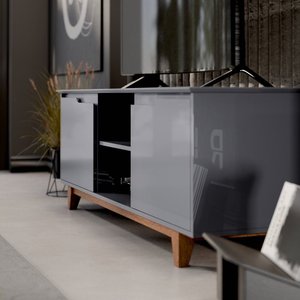 Rack Bancada Flow: Cinza