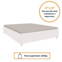 Ver imagem 5 de Cama Box Casal 193cmx144cm Mônaco com Cabeceira Extensivel e 2 Mesas de Cabeceiras