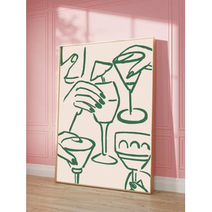 Quadro Decorativo Aesthetic - Drinks I