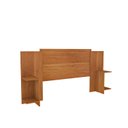 Ver imagem 2 de Cama Box Casal Queen 203cmx164cm Mônaco com Cabeceira Extensivel e 2 Mesas de Cabeceiras