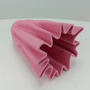 Ver imagem 3 de Vaso Decorativo Enfeite Planta Aparador 3D Cerâmica 25x18x18cm Rosa