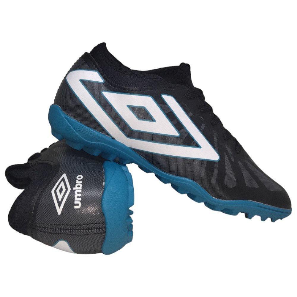 Chuteira Umbro Society Soccer Shoes Velocita 6 Club Jr Preto/branco 34 - 5