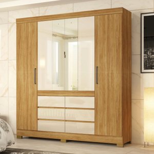 Guarda-roupa Casal com Espelho Cadis