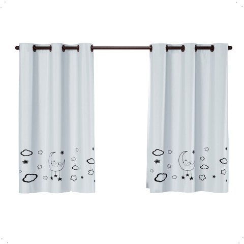 Curtina Quarto Infantil Proteçao Blecaute 2,20mx1,30m Facil D Limpar Lavavel Pvc