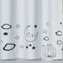 Ver imagem 6 de Curtina Quarto Infantil Proteçao Blecaute 2,20mx1,30m Facil D Limpar Lavavel Pvc