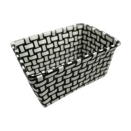 Kit Cesto Organizador Caixa Multiuso Preto 3 Peças - 2