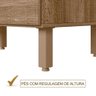 Conjunto 02 Balcoes Para Banheiro Cj14 Carvalho Rustico - 4