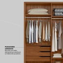Ver mais imagens de Guarda Roupa Casal 4 Portas Attore