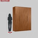 Ver imagem 6 de Guarda Roupa Casal 4 Portas Attore