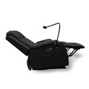 Ver imagem 6 de Poltrona do Papai Lift Reclinável Massagem Aquecimento Austin USB LED Suporte para Celular PU Preto 