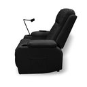 Ver imagem 5 de Poltrona do Papai Lift Reclinável Massagem Aquecimento Austin USB LED Suporte para Celular PU Preto 