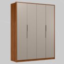 Ver imagem 2 de Guarda Roupa Casal 4 Portas Attore