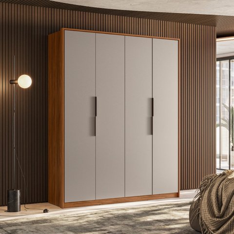 Guarda Roupa Casal 4 Portas Attore