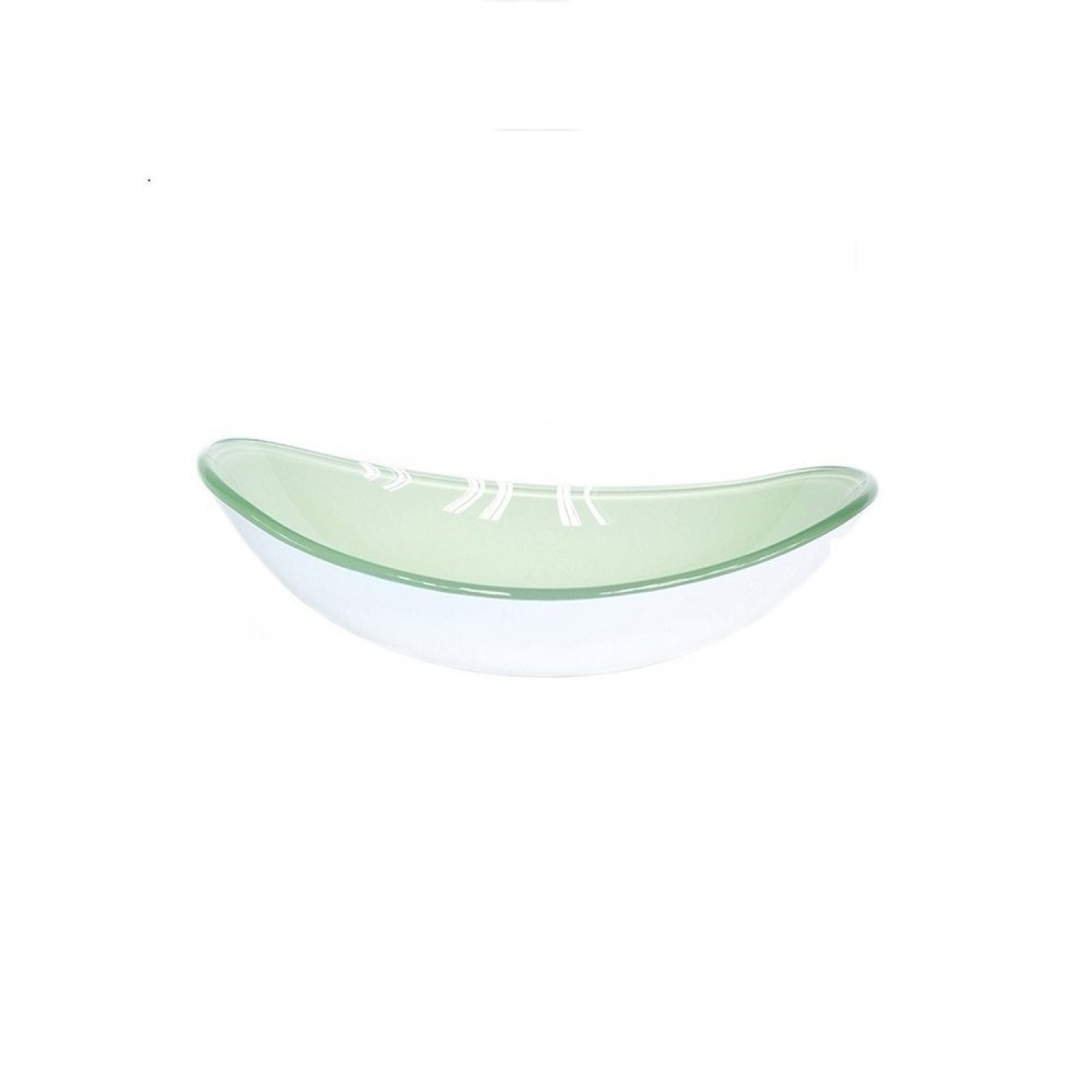 Cuba de Vidro para Lavatório Oval 47cm - 2