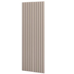 Painel Ripado de Madeira para Sala Quarto 89x250cm Bairon D03 Fendi - Lyam Decor