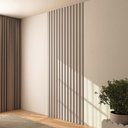 Ver imagem 2 de Painel Ripado de Madeira para Sala Quarto 89x250cm Bairon D03 Fendi - Lyam Decor