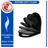 Assento Sanitário Celite Riviera Soft Close Termofixo Tupan:preto - 4