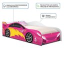 Ver imagem 2 de Cama Infantil Carro Velocista Pink