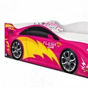 Ver imagem 3 de Cama Infantil Carro Velocista Pink