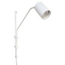 Ver mais imagens de Arandela Articulada Turim Branco Texturizado e Cabo com Interruptor