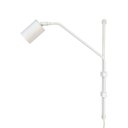 Ver imagem 2 de Arandela Articulada Turim Branco Texturizado e Cabo com Interruptor