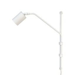 Arandela Articulada Turim Branco Texturizado e Cabo com Interruptor - 2