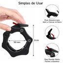 Ver imagem 2 de Par Presilha Barra Olimpica Peso Cross Musculaçao Lock Jaw
