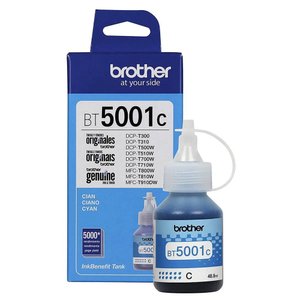 Tinta Brother Bt-5001c Bt5001 Ciano Original Dcp-t300 Dcp-t500w Dcp-t700w Mfc-t800w 41.8ml