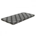 Ver imagem 1 de Colchão Colchonete Solteiro Iris D20 088x188x08 Cinza Estampado Prorelax