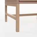 Ver imagem 7 de Mesa de Cabeceira Square 1 Gaveta 1 Nicho 43 Cm X 40 Cm Rosa Blush