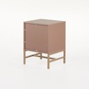 Ver imagem 5 de Mesa de Cabeceira Square 1 Gaveta 1 Nicho 43 Cm X 40 Cm Rosa Blush