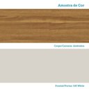 Ver mais imagens de Armário Aéreo de Cozinha 80cm com 1 Porta Basculante e Mini Adega 100% MDF Itália Espresso Móveis Bege/Amêndoa/Off White