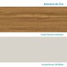 Armário Aéreo de Cozinha 120cm com 3 Portas Vidro Reflecta e Nicho 100% MDF Itália Espresso Móveis - 6