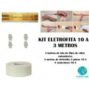 Ver imagem 2 de Fita Elétrica Kit Eletrofita 2 Pistas 3 Metros 750V/10Amp