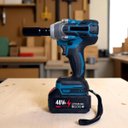 Ver imagem 4 de Kit Ferramentas Eletricas Bateria Furadeira Parafusadeira Martelete Esmerilhadeira Maleta Obra Repar