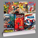 Ver imagem 2 de Papel de Parede Capas de Quadrinhos-60x300cm