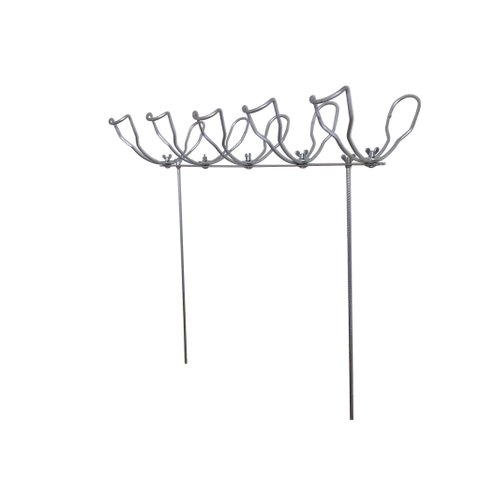 Suporte De Chão Para 5 Varas De Pesca Desmontável Tilapeira