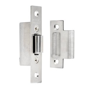 Fecho Pivotante Auxiliar Rolete Inox Escovado 6200