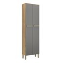 Ver imagem 1 de Paneleiro Duplo com 4 Portas 100% MDF Itália Espresso Móveis